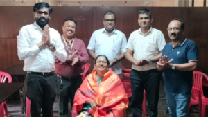 Dharwad Division OBC Association Felicitates Smt. Kanyakumari Maggavi on Her Retirement